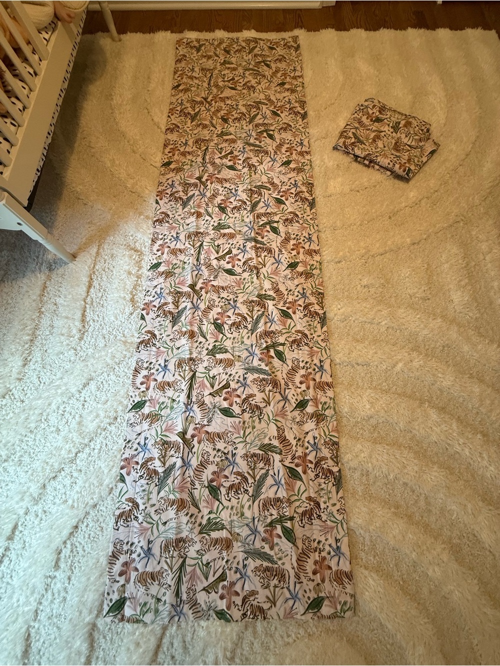 Pepper Home Frida Print Pink Curtain Panels